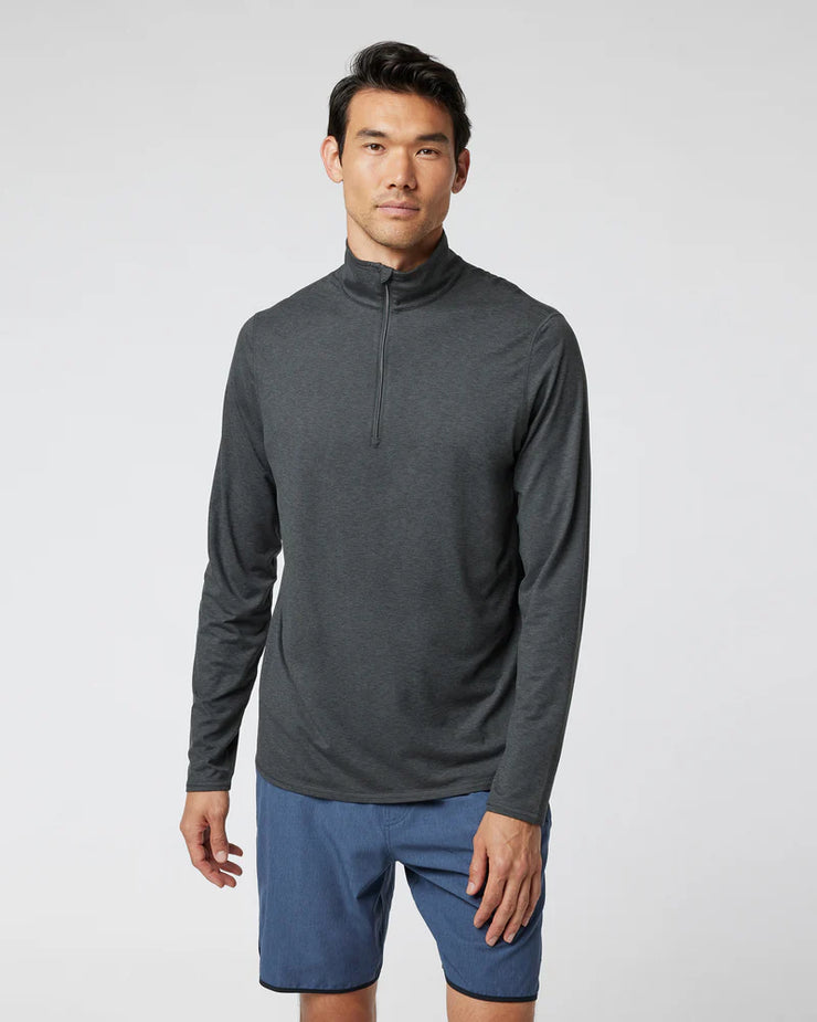 Ease Performance 1/2 Zip - Charcoal