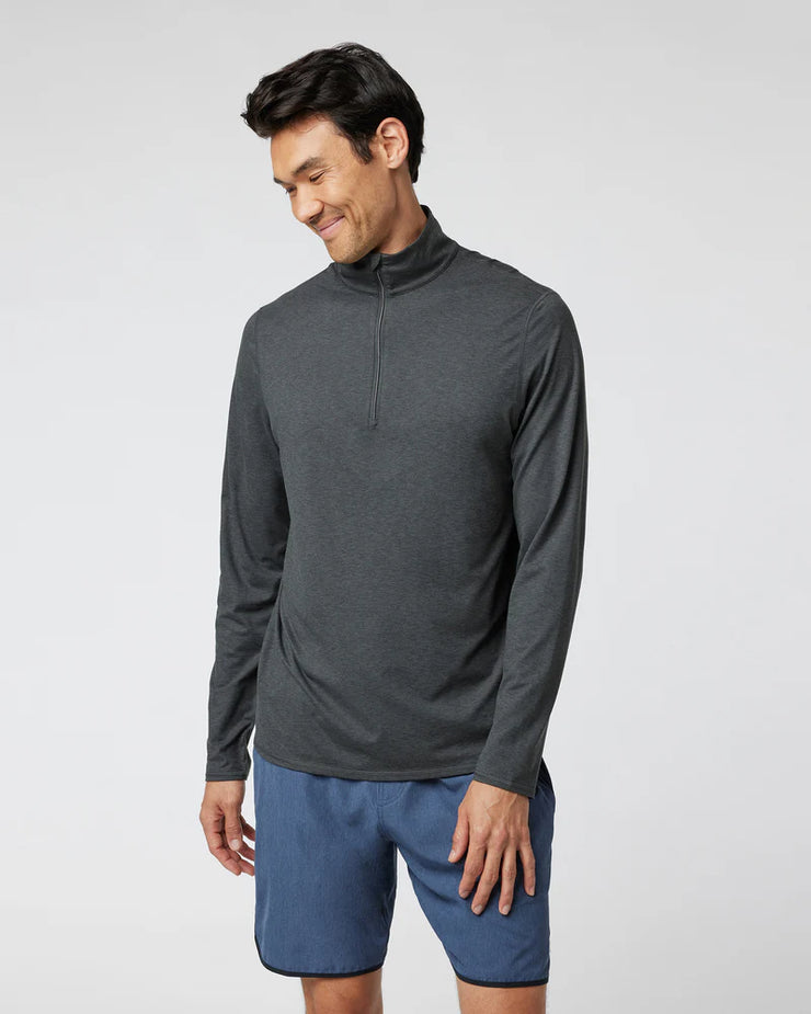 Ease Performance 1/2 Zip - Charcoal
