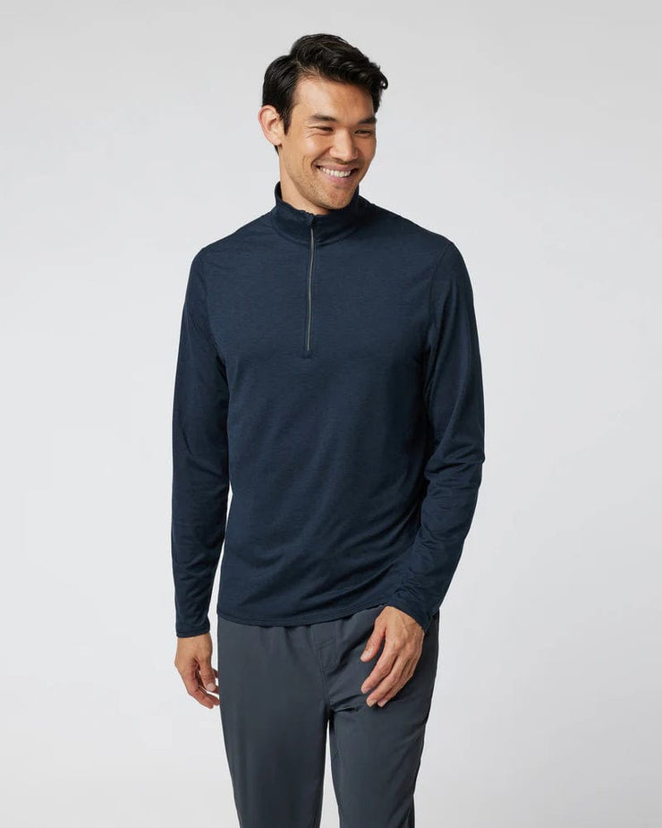 Ease Performance 1/2 Zip 2.0 - Ink Heather