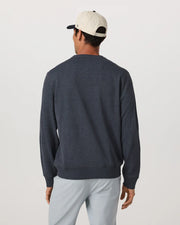 Jeffreys Crew 2.0 - Navy Heather