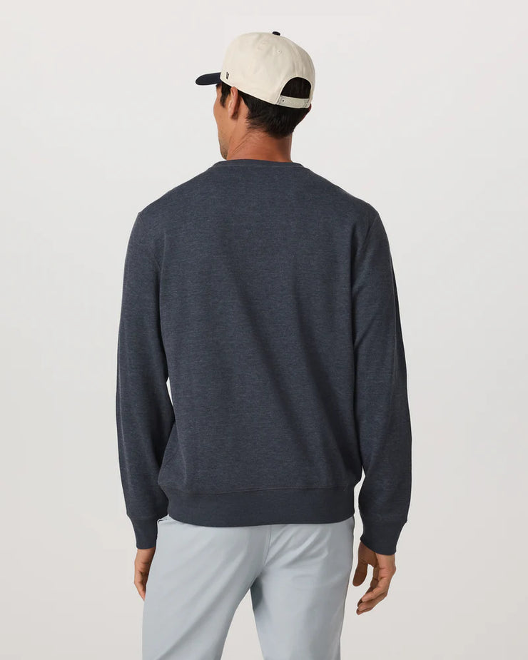 Jeffreys Crew 2.0 - Navy Heather
