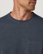 Jeffreys Crew 2.0 - Navy Heather