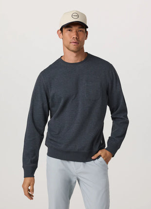 Jeffreys Crew 2.0 - Navy Heather