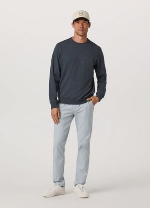 Jeffreys Crew 2.0 - Navy Heather