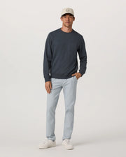 Jeffreys Crew 2.0 - Navy Heather
