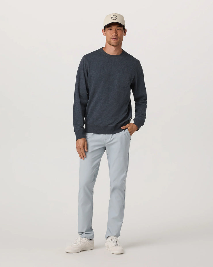 Jeffreys Crew 2.0 - Navy Heather