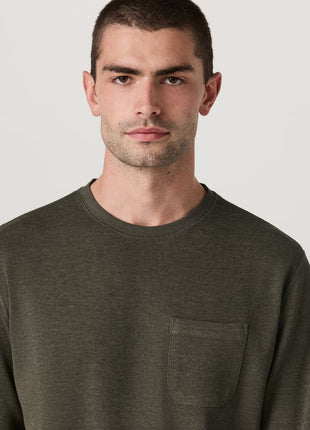 Jeffreys Crew 2.0 - Olive Heather