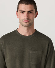 Jeffreys Crew 2.0 - Olive Heather