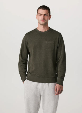 Jeffreys Crew 2.0 - Olive Heather