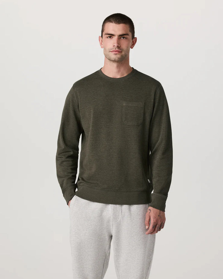 Jeffreys Crew 2.0 - Olive Heather