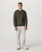 Jeffreys Crew 2.0 - Olive Heather