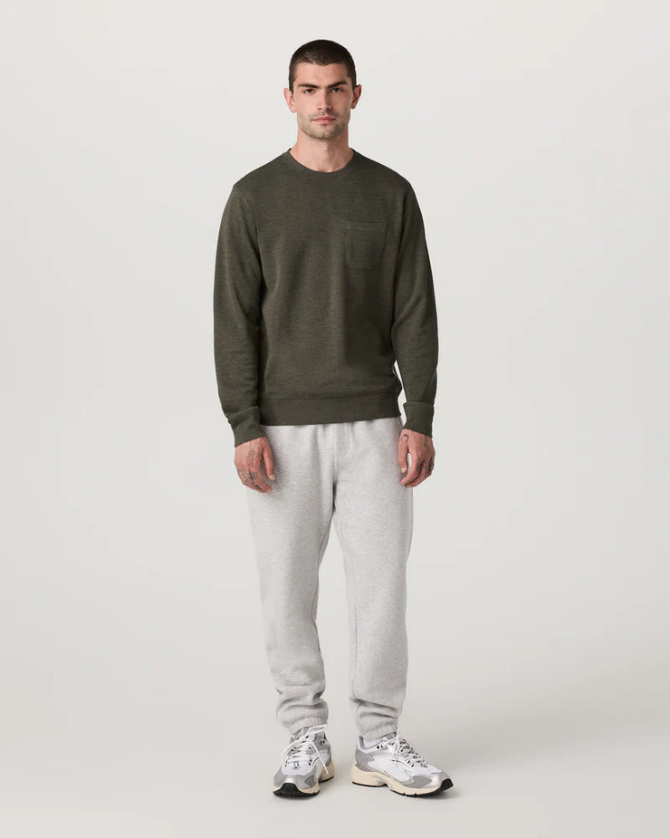 Jeffreys Crew 2.0 - Olive Heather