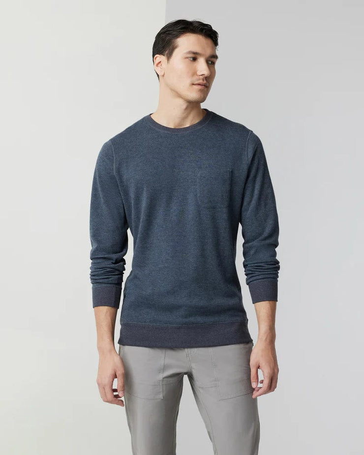 Jeffreys Pullover - Navy Heather