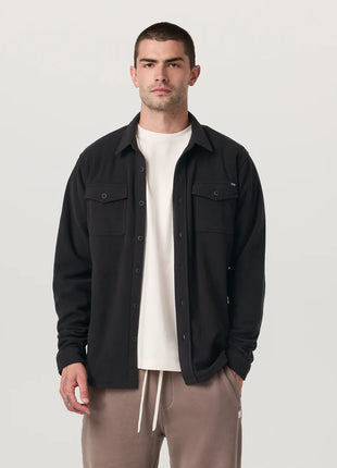 Aspen Shirt Jacket - Black