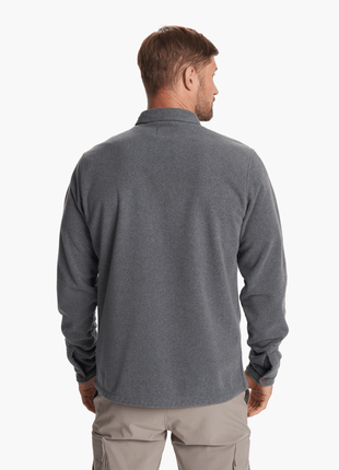 Aspen Shirt Jacket - Heather Grey