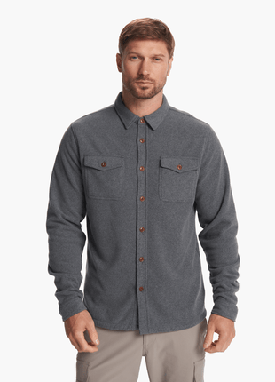 Aspen Shirt Jacket - Heather Grey
