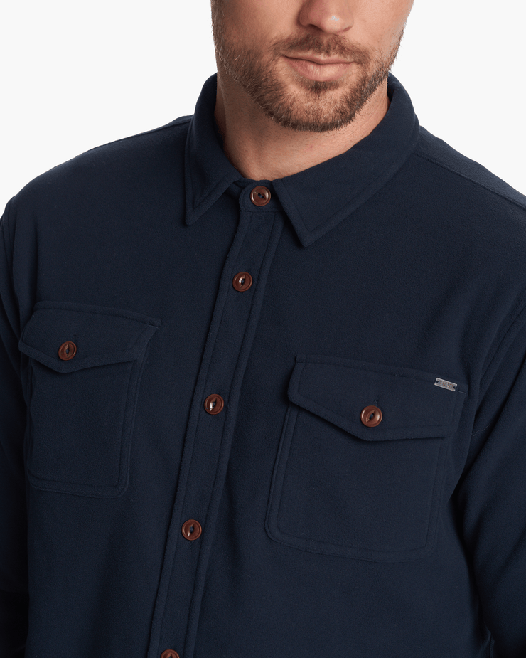 Aspen Shirt Jacket - Ink Blue