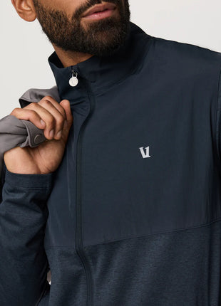 Sunday Element Track Jacket - Ink Heather