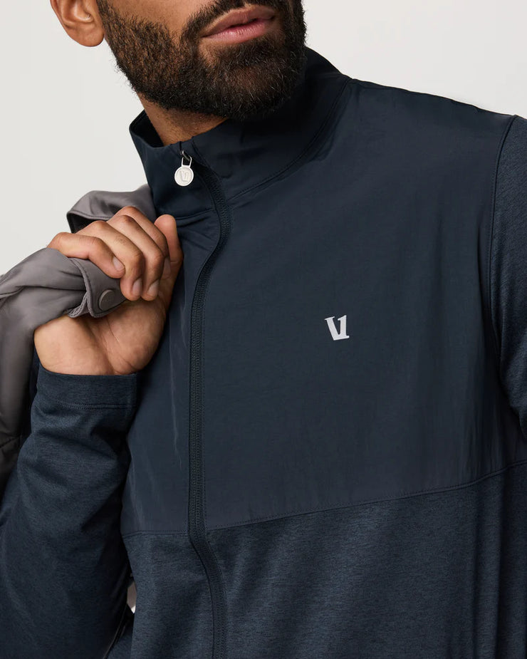 Sunday Element Track Jacket - Ink Heather