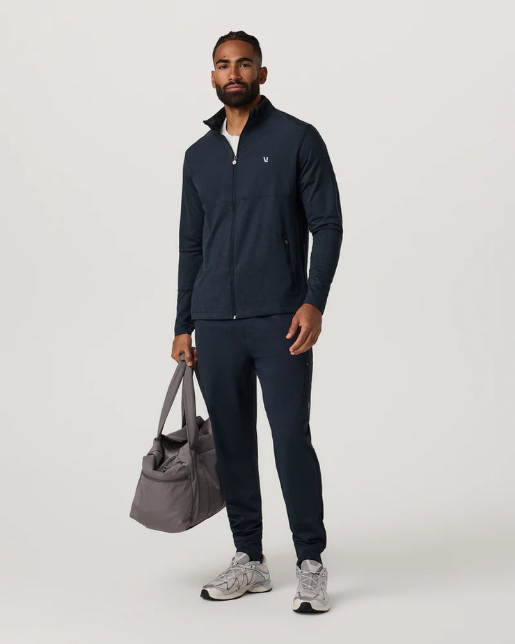 Sunday Element Track Jacket - Ink Heather