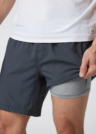 Kore Lined Short 7" - Charcoal