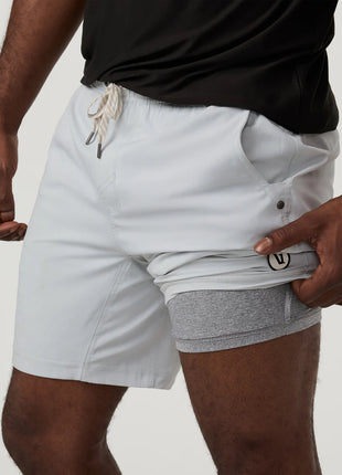 Kore Lined Short 7" - Sky Grey