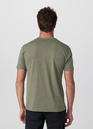 V1 Wordmark Logo Tee - Moss Green