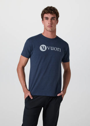 V1 Wordmark Logo Tee - Navy