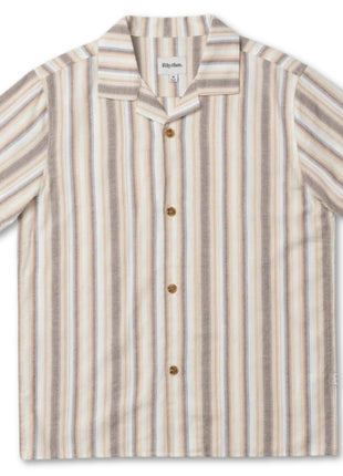 Vacation Shirt - Tobacco Stripe