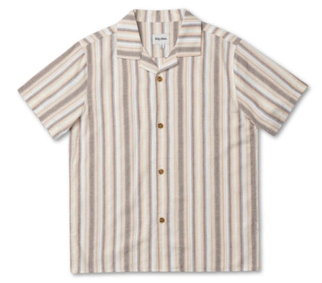 Vacation Shirt - Tobacco Stripe