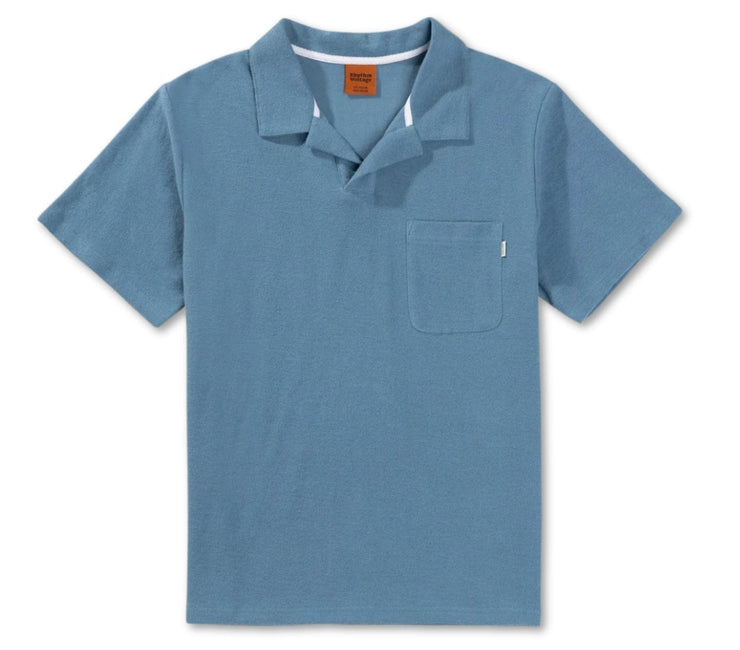 Vintage Terry Polo - Slate