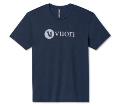 V1 Wordmark Logo Tee - Navy Heather