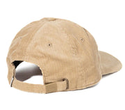 Awake Corduroy Strapback Hat - Sand