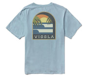 Out the Window Tee - Chambray Blue