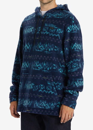 Furnace Fleece Hoodie - Dusty Blue
