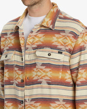 Offshore Jacquard Flannel Shirt - Gold