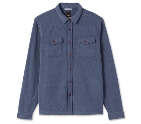 Aspen Shirt Jacket - Azure Heather