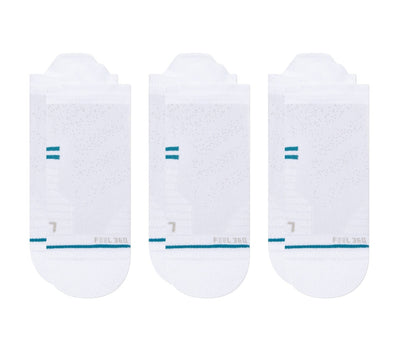 Athletic Tab Socks - 3 Pack - White