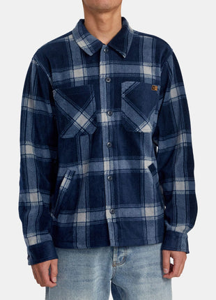 Yukon Fleece Shirt Jacket - Moody Blue