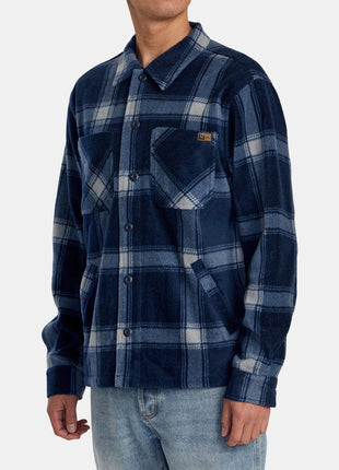 Yukon Fleece Shirt Jacket - Moody Blue