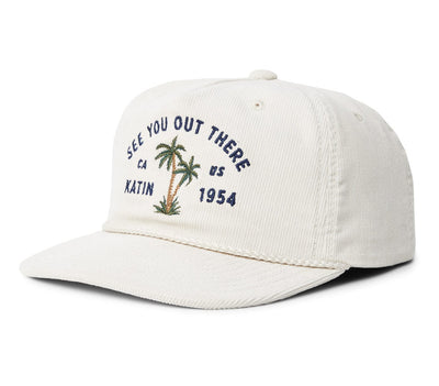 Bermuda Cord Hat - Vintage White