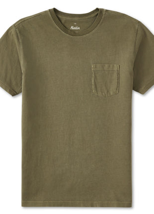 Base Pocket Tee - Shadow Green