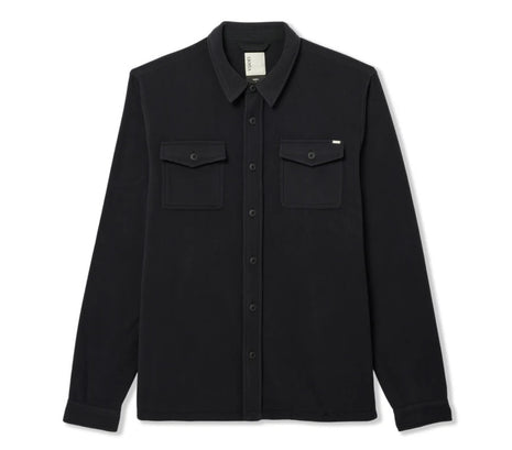 Aspen Shirt Jacket - Black