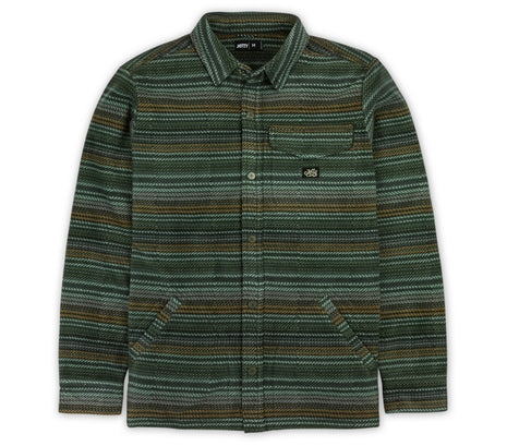 Concordia Fleece Shirt Jacket - Agave