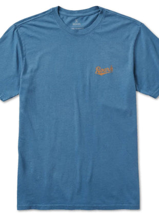 Diamond Script Tee - Costa Blue