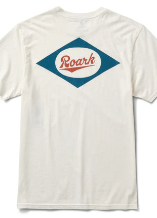 Diamond Script Tee - Vintage White