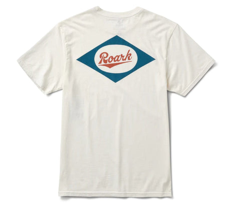 Diamond Script Tee - Vintage White