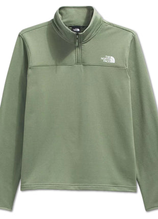 Cedar Trail Grid Fleece - Bark Mist