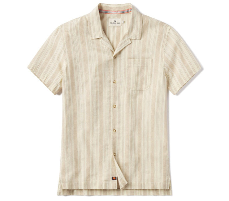 Freshwater Camp Shirt - Montecristo Stripe