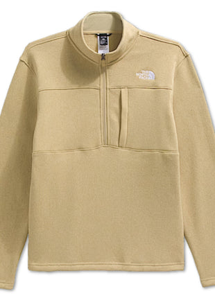 Gordon Lyons 1/4 Zip Fleece - Khaki Stone